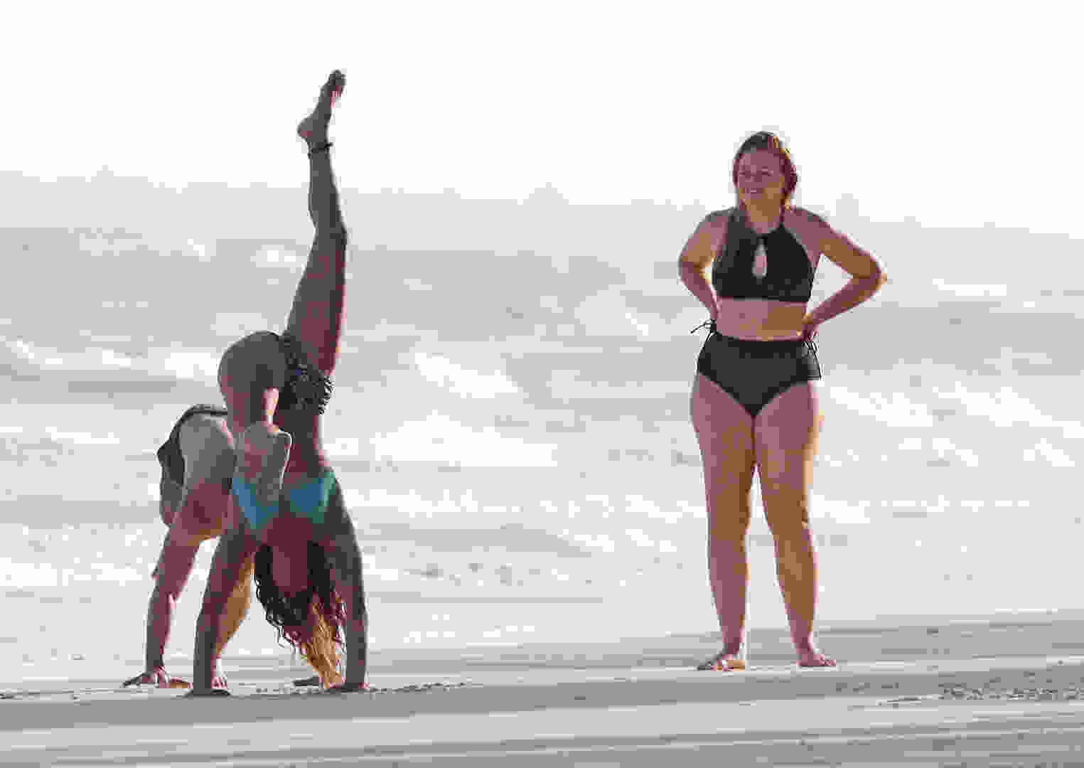 Böyük bədən model bu dəfə... - FOTOLAR